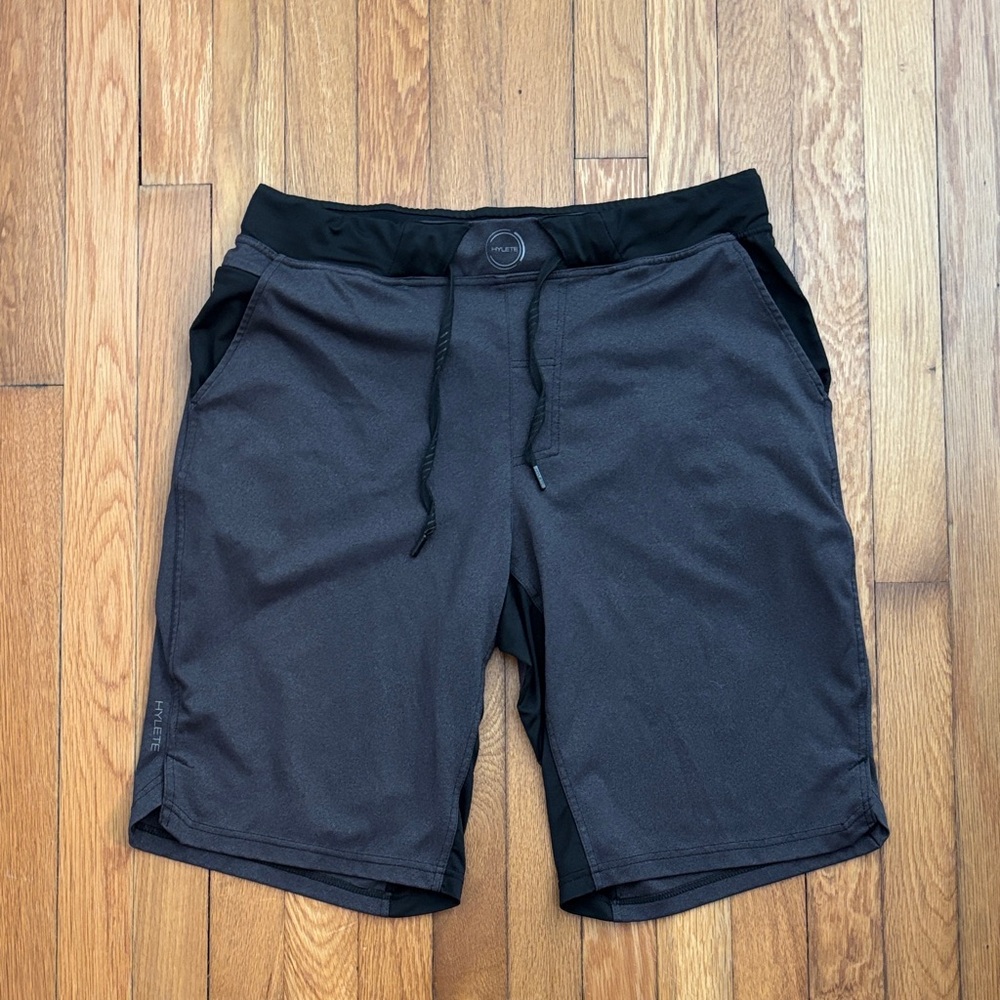 Hylete Black Athletic Shorts for Men